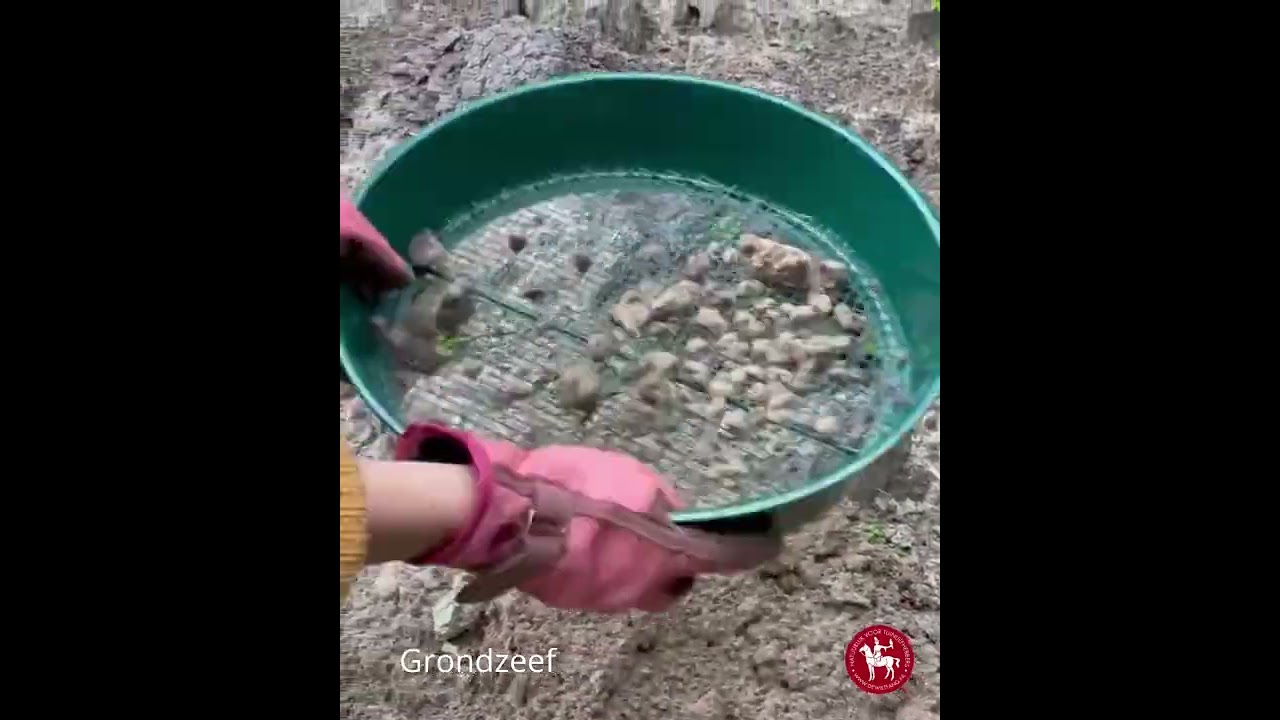 Zeef voor grond en compost