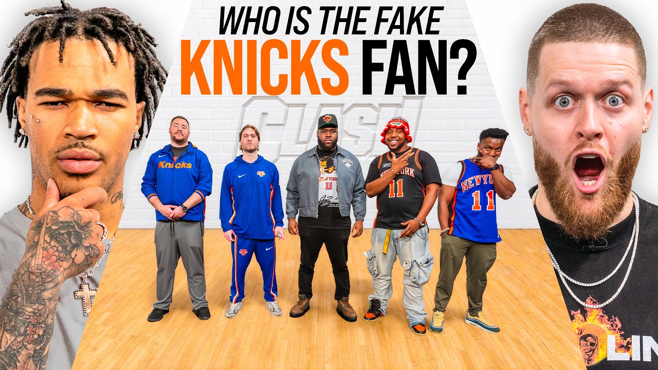 Guess The Fake Knicks Fan ft. PlaqueBoyMax