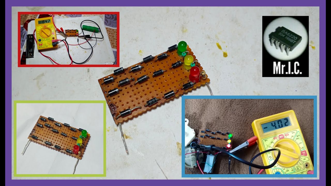 DIY | How to make Li-po or Li-ion battery level indicator | Mr. I.C.#diy#battery #mric #lipo #liion