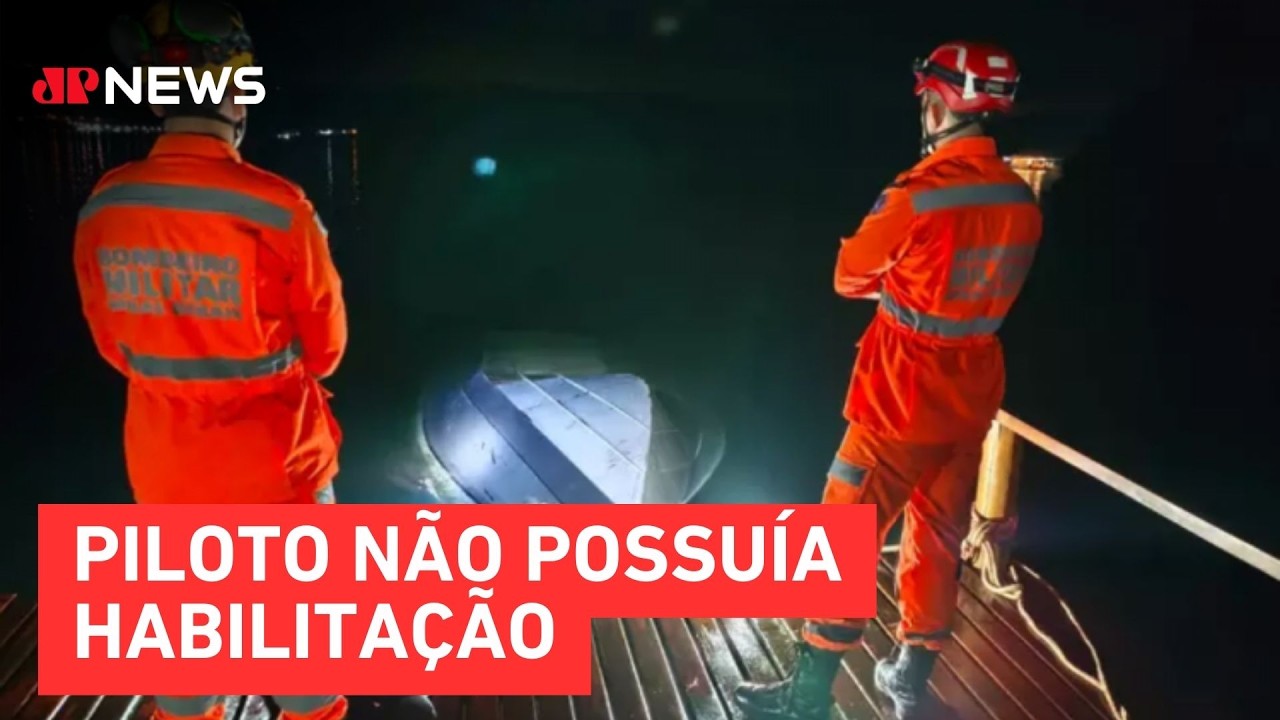 Lancha bate em p&iacute;er e deixa seis mortos na divisa entre SP e MG