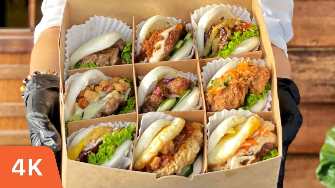 Pork Bao Buns from Around the World! | Malaysian Street Food