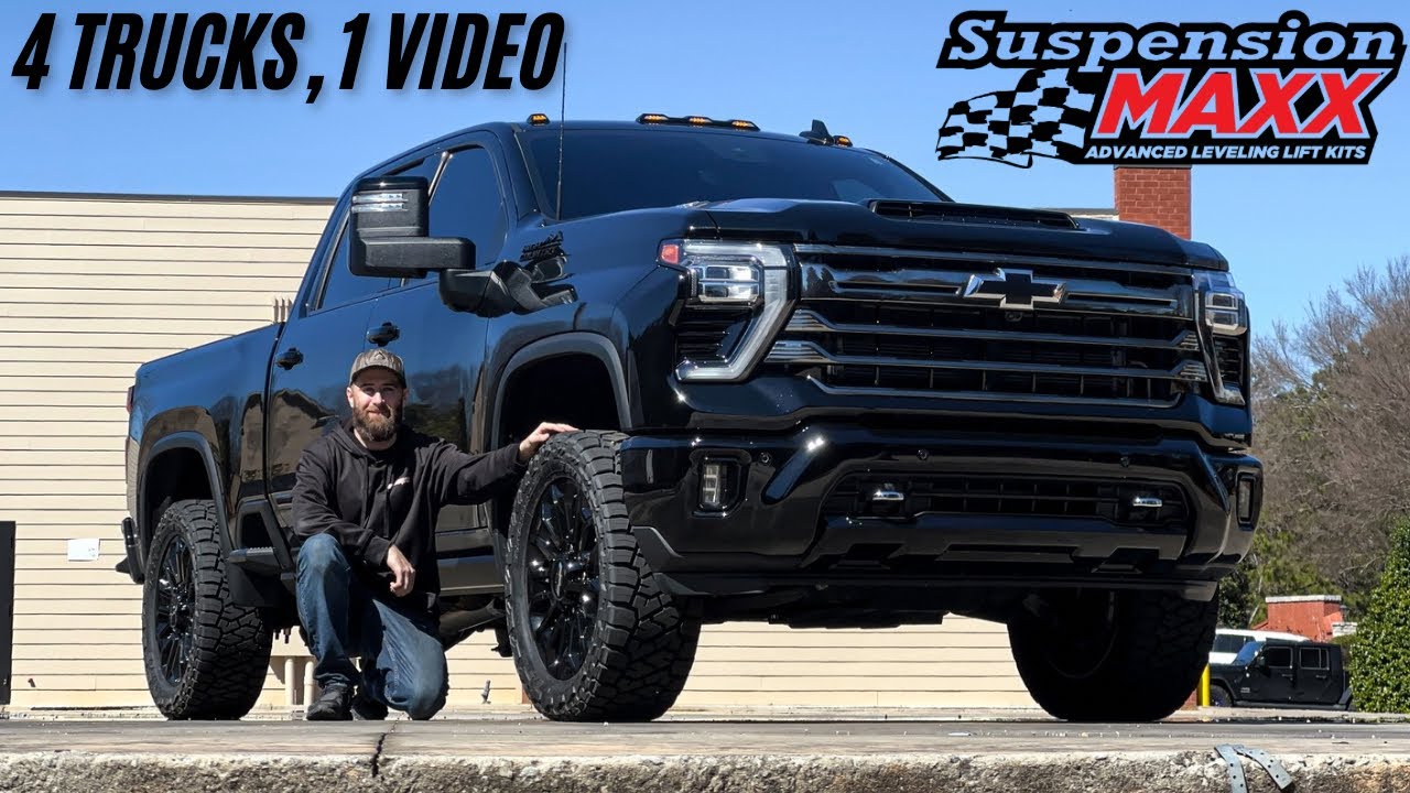 4 клиента, 4 штата, 4 грузовика: GMC и Chevy 2500 получают торсионные ключи SupensionMAXX и более...