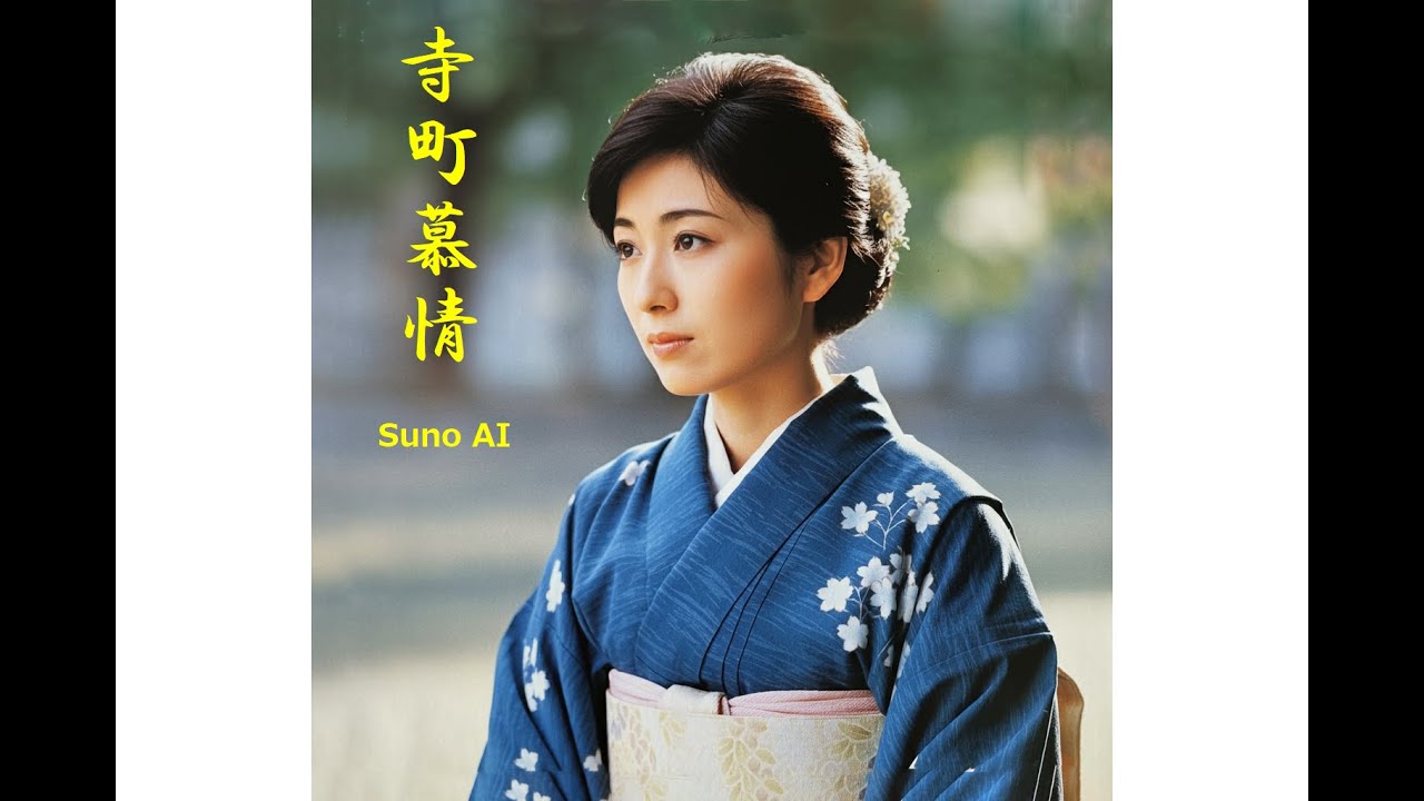 ＡＩで作った演歌『寺町慕情』