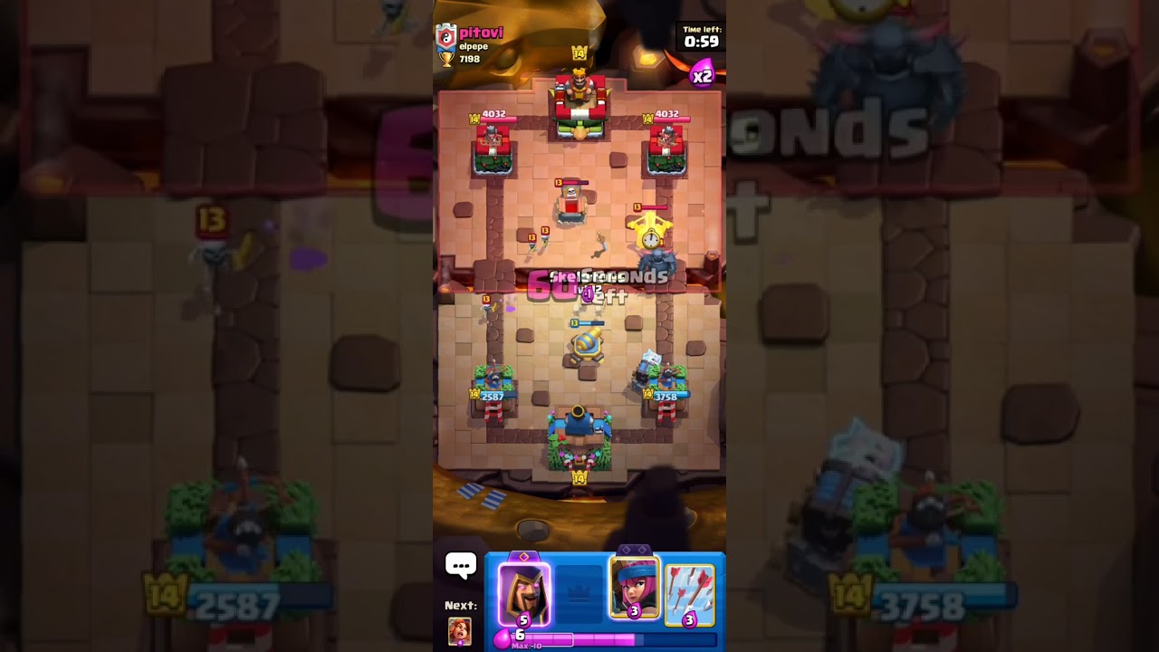 Clash Royale Gameplay! No Commentary!
