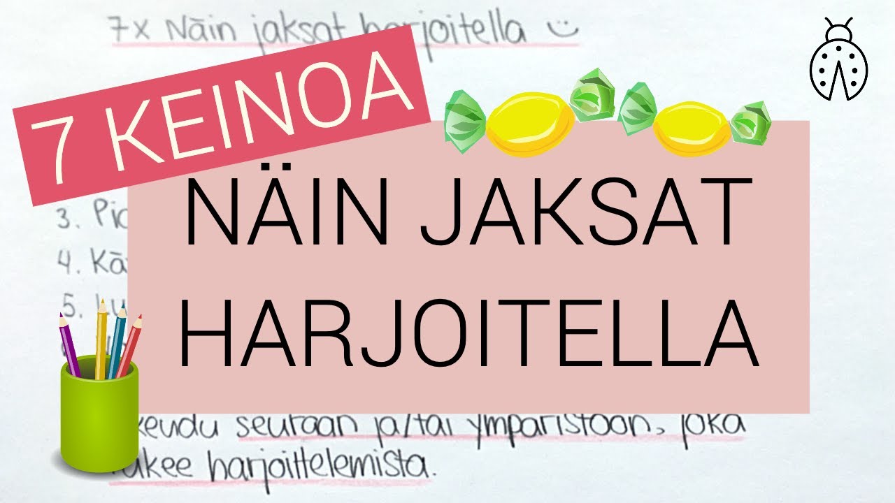 💪🏽 AMK-valintakoe harjoittelu |&nbsp;7x Miten jaksaa harjoitella matematiikkaa 🍬 Matemaattiset taidot 🎠