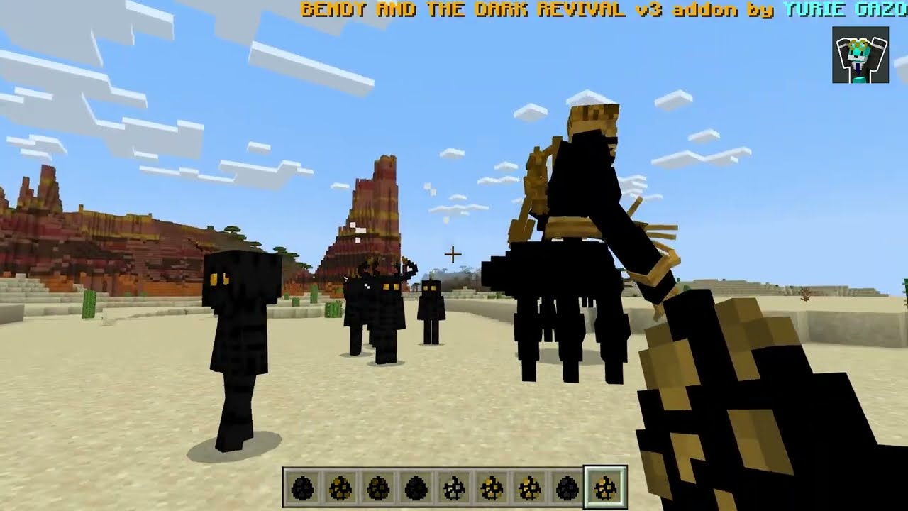 Bendy and the Dark Revival V3 ADDON in Minecraft PE