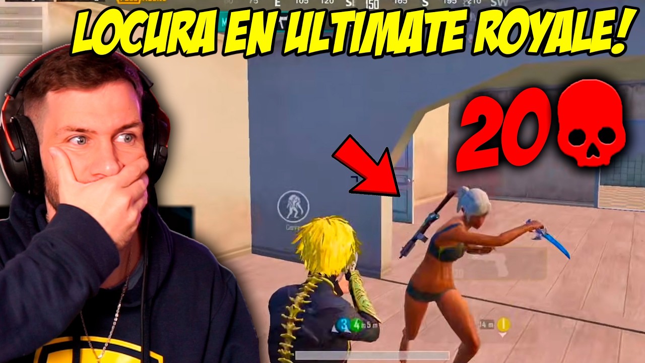CUANDO CAES EN EDIFICIOS DE ESCUELA EN ULTIMATE ROYALE PASA ESTO!