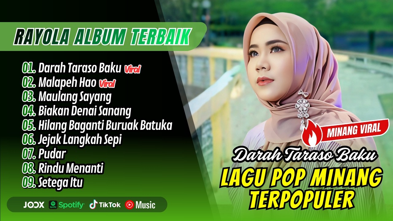 Rayola Album Terbaik - DARAH TARASO BAKU - MALAPEH HAO - MAULANG SAYANG || LAGU MINANG TERPOPULER
