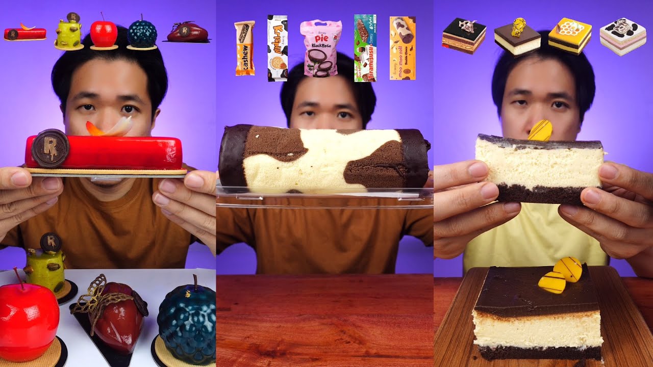 [COMPILATION] EAT VARIOUS CHCOOLATE 🍫 DESSERT