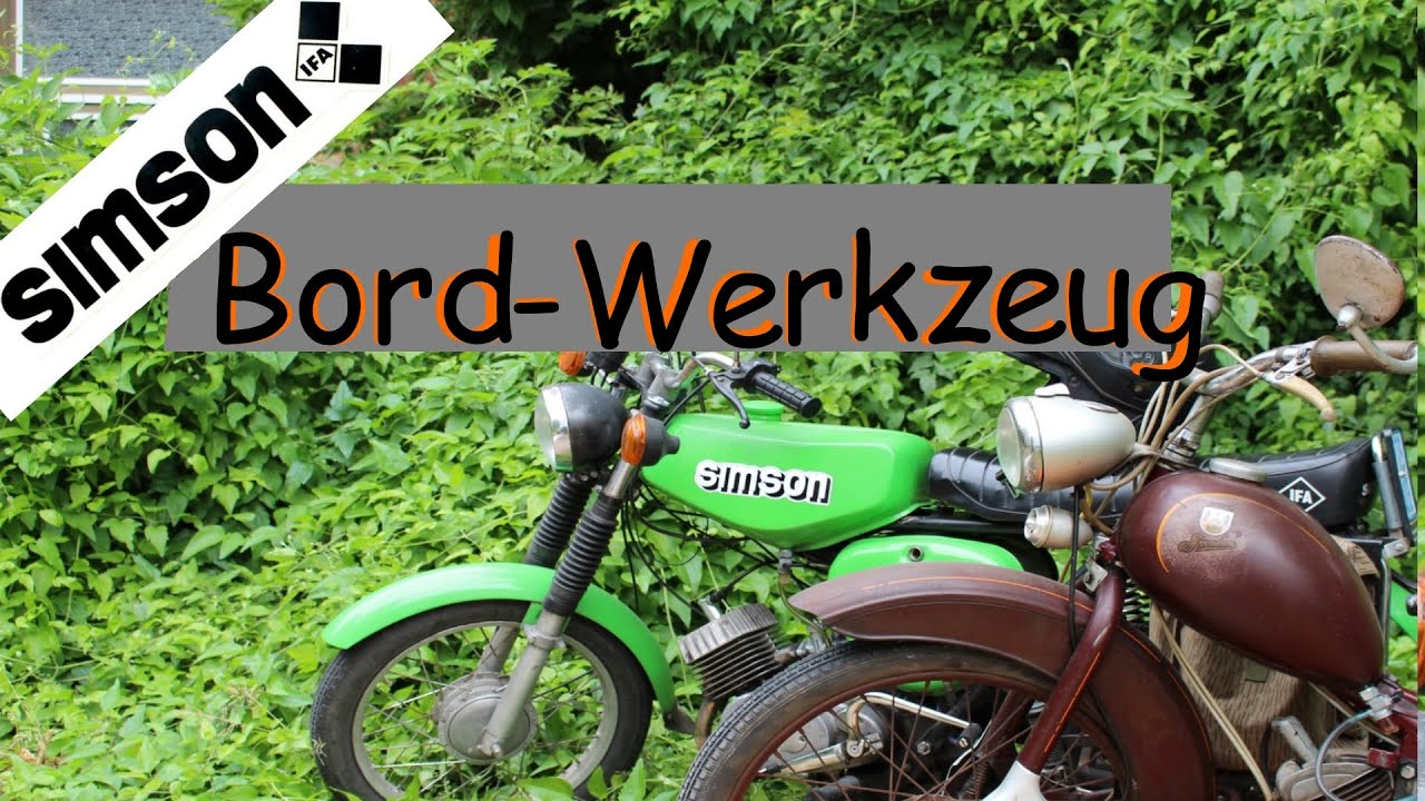 Simson Bordwerkzeug - Notfall-Set Tutorial [ Hicky ]