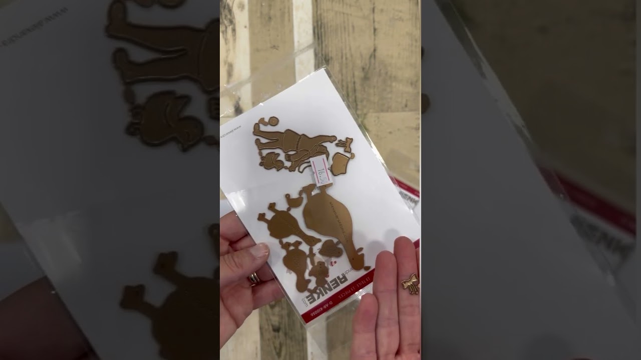 Una card con le fustelle di Alexandra Renke