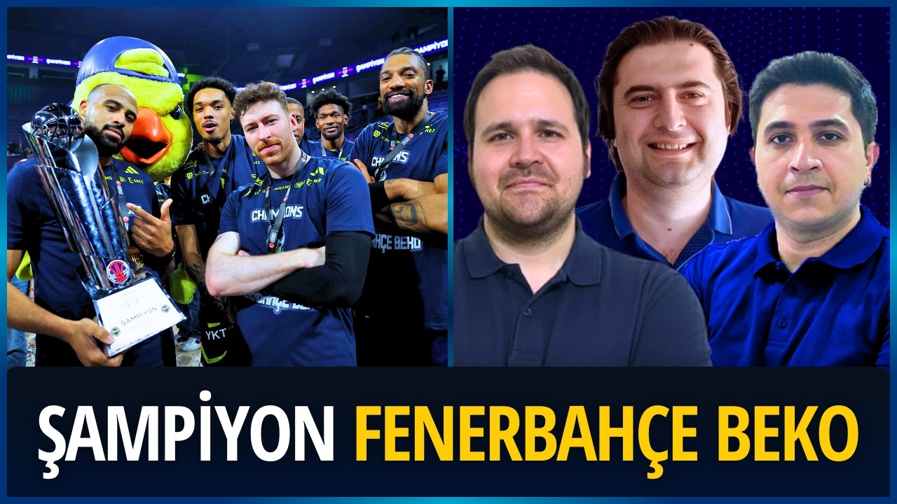 ŞAMPİYON FENERBAHÇE BEKO! | Fenerbahçe Beko - Beşiktaş Gain Maç Sonu | En İyi Tatlı | Türkiye Kupası