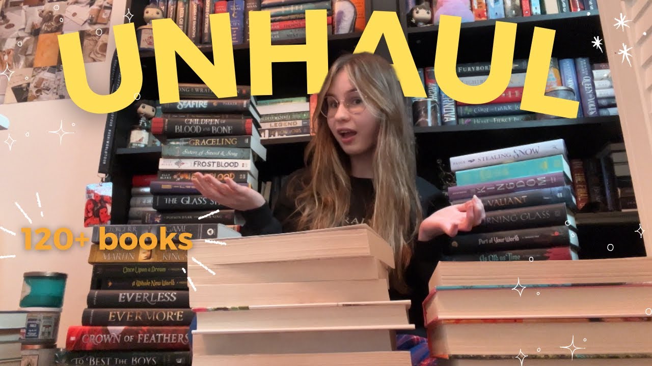 MASSIVE Book Unhaul || 120+ Books 📚✨