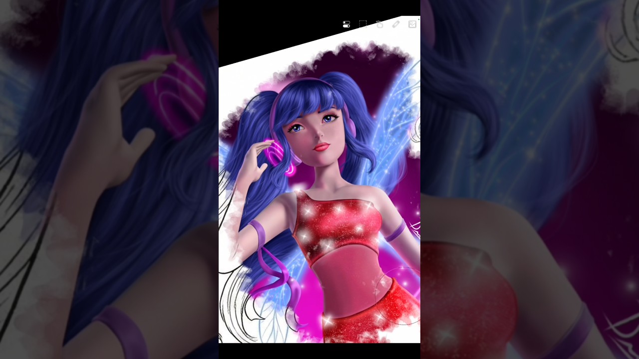 Почувствуй этот бит, волшебный блеск ✨🎶##winxclub#musa#digitalart#fanart#magic