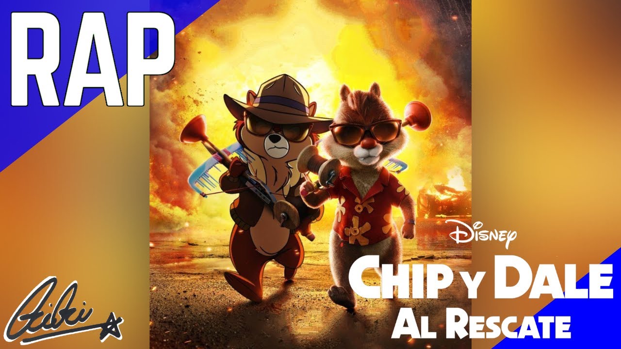 Rap De Chip y Dale: Al Rescate EN ESPAÑOL (DISNEY PLUS) || CriCri :D