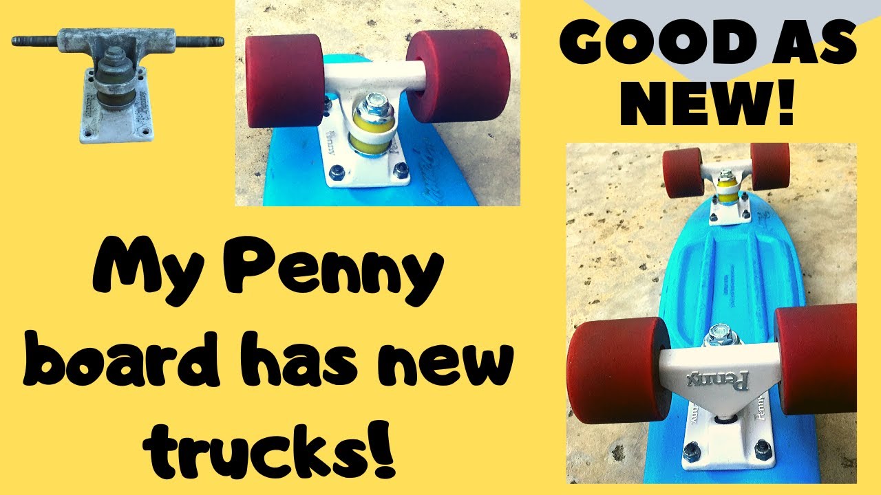 How to replace Penny Skateboard trucks