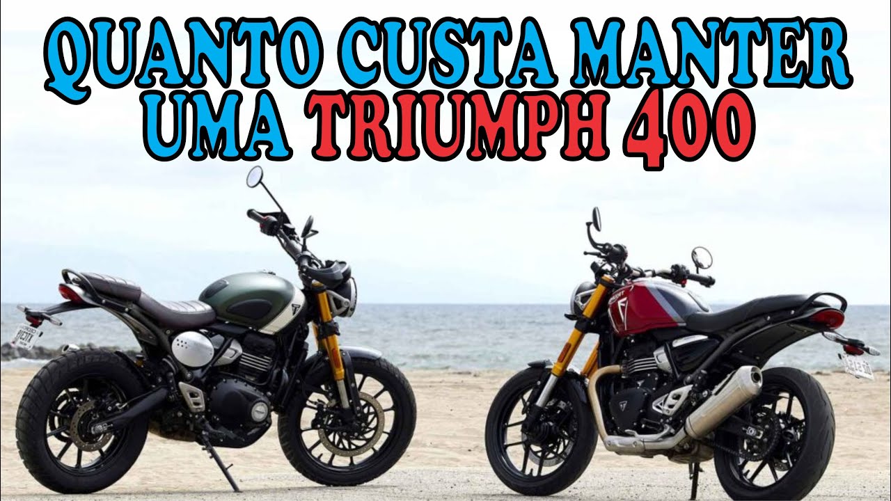 SCRAMBLER 400X OU SPEED 400 QUANTO CUSTA MANTER POR MÊS.
