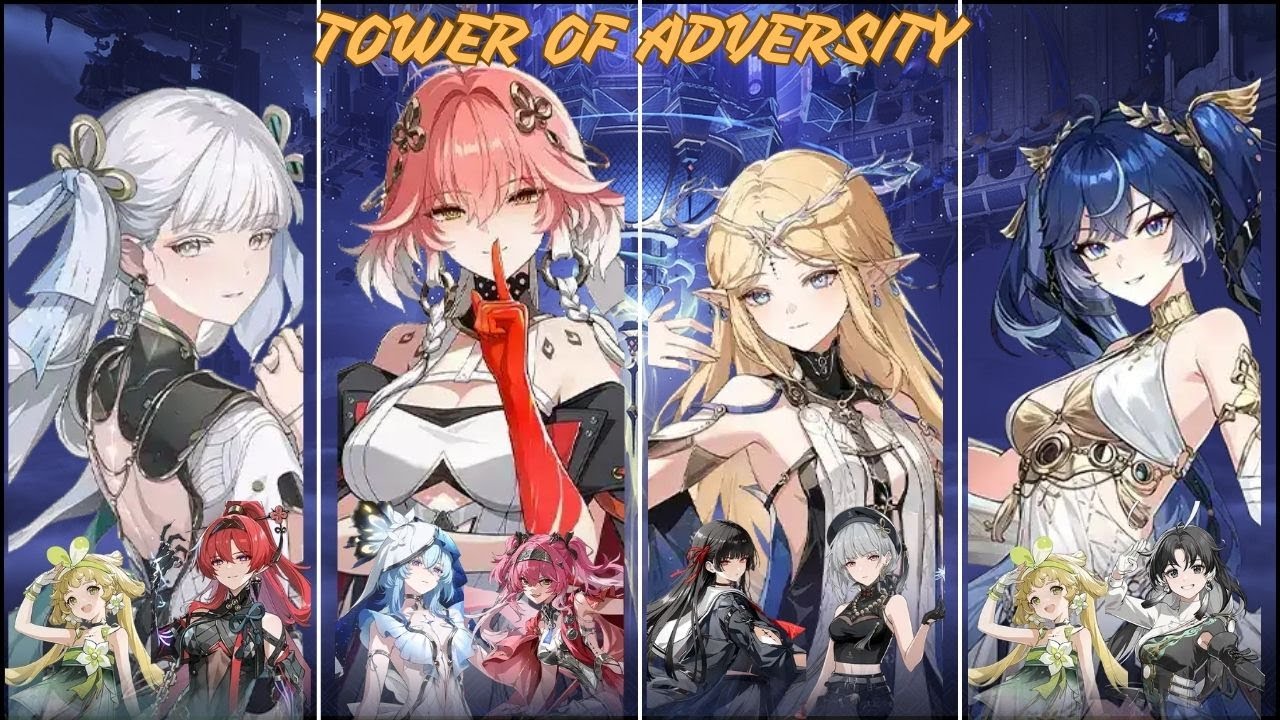 TOWER OF ADVERSITY 2.7/2.8 - Jinshi/Changli/Cartethyia/Iuno 100% Clear [Wuthering Waves]
