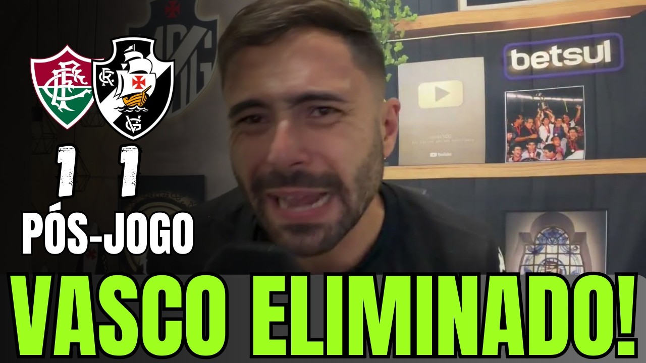 FLUMINENSE 1 x 1 VASCO | TÁ NA CONTA DO BRENNER! VASCO ELIMINADO DO CARIOCA!