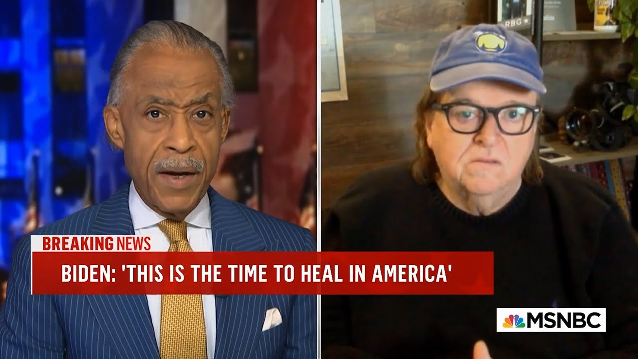Michael Moore Discusses The Defeat of Donald Trump | PoliticsNation with Al Sharpton on MSNBC