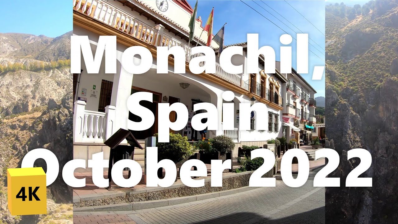 Walking in Monachil, Granada October 2022 (Winter in Spain)