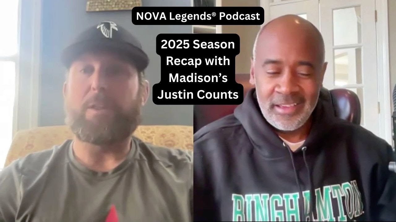 Подкаст NOVA Legends®: Обзор сезона 2025 с тренером команды «Мэдисон» Джастином Каунтсом.