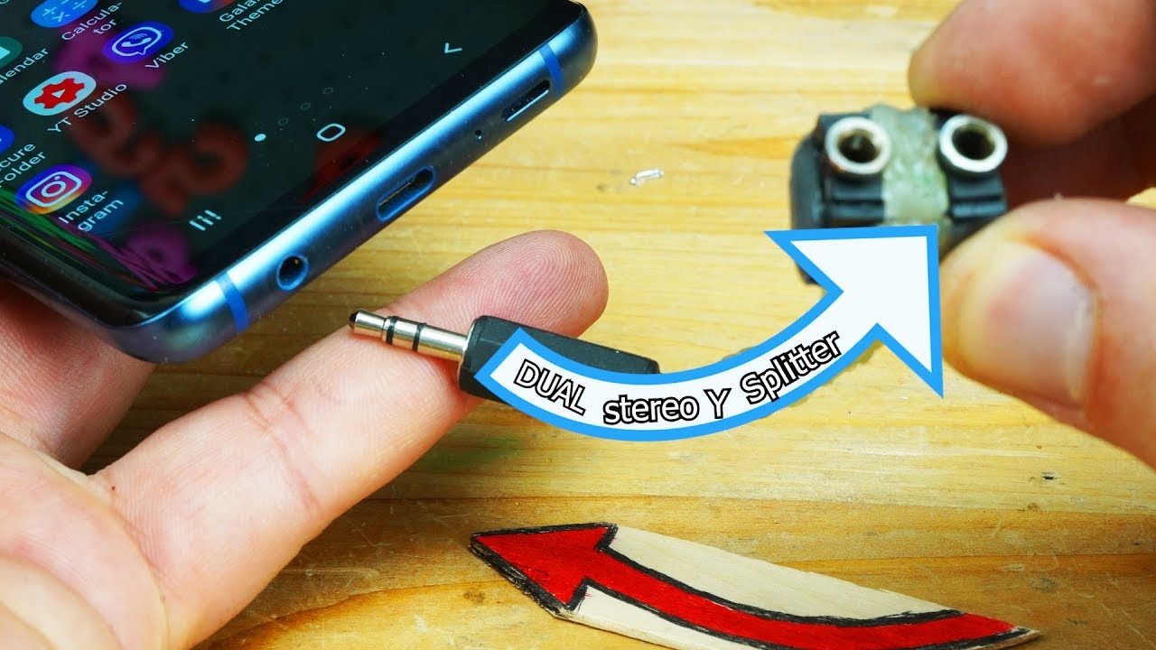 How To Make Dual 3.5mm Stereo Y Splitter - DIY Headphones Splitter