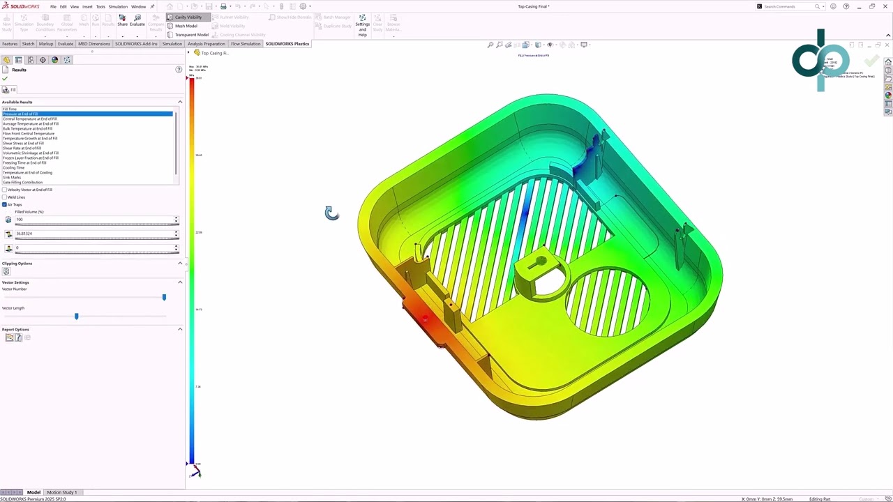 First Look - Solidworks Plastics