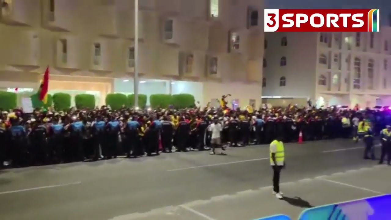 Ghana Black Stars Arrives In Qatar With A Beautiful Welcome Ceremony