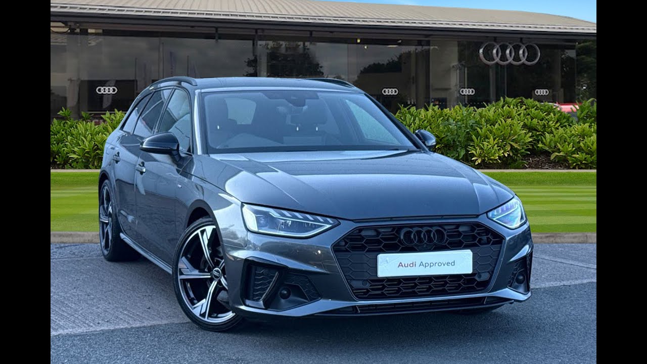 Approved Used Audi A4 Avant Black Edition 35 TFSI 150 PS S tronic | Carlisle Audi | RK72KMZ