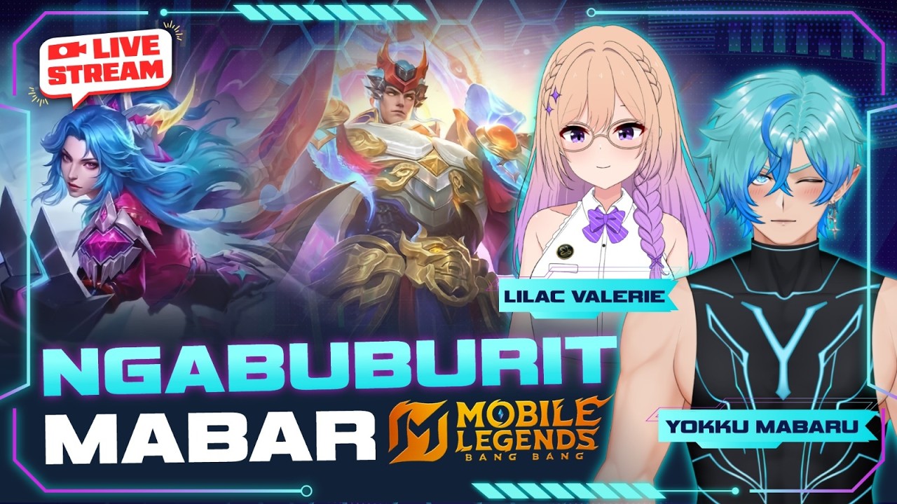 【MOBILE LEGEND】Mabar Mobile Legend with @NengLilaac  - Vtuber Indonesia #mobilelegends