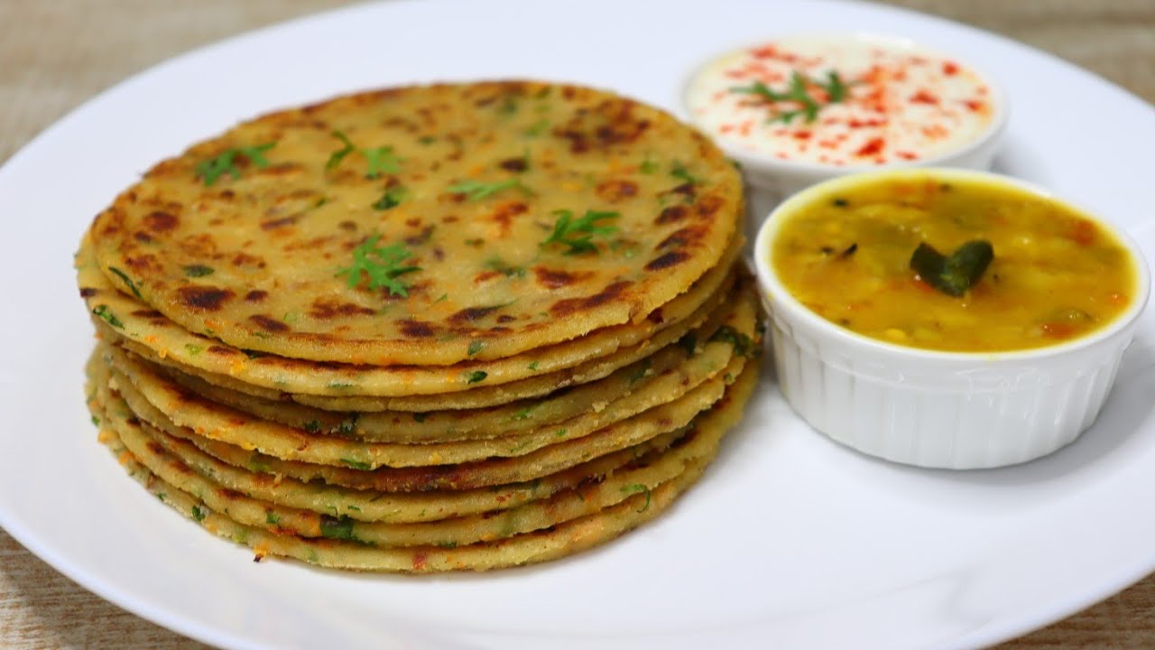 Make this unique Breakfast with Poha | Soft Poha Paratha | Nutritious Poha Breakfast