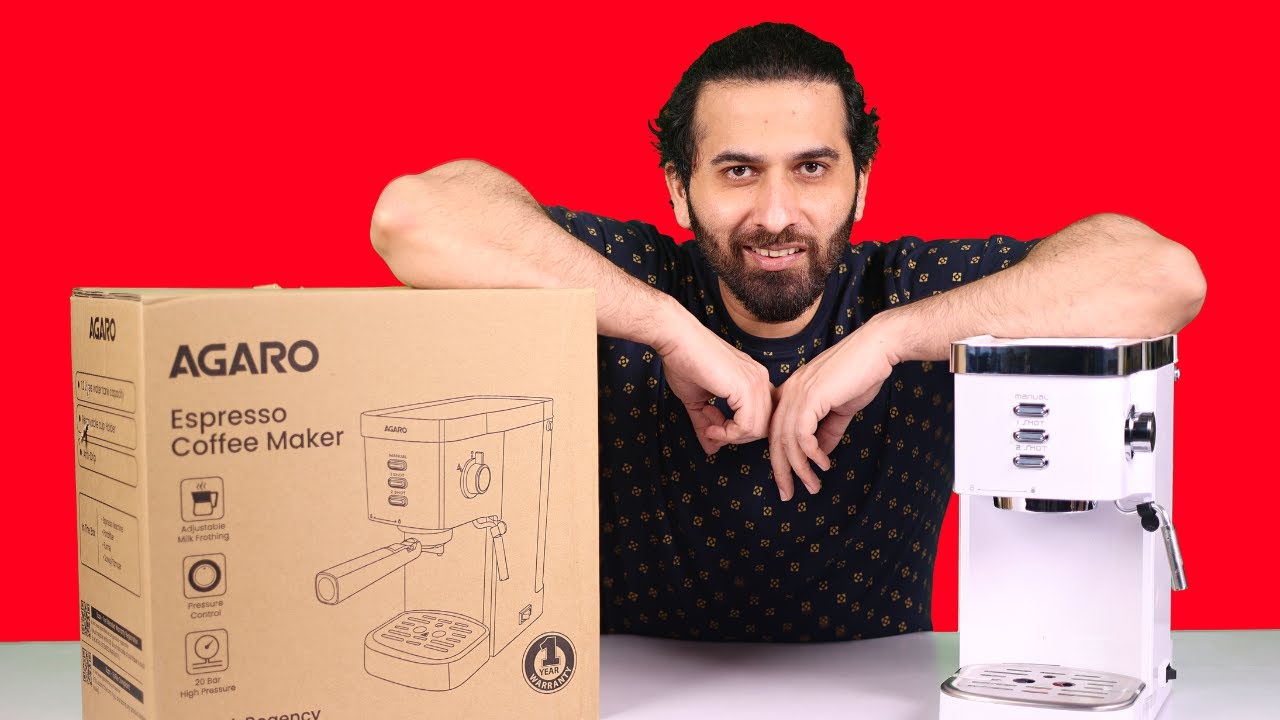Perfect coffee machine for your home | AGARO Regency Espresso Coffee Maker | Born Creator