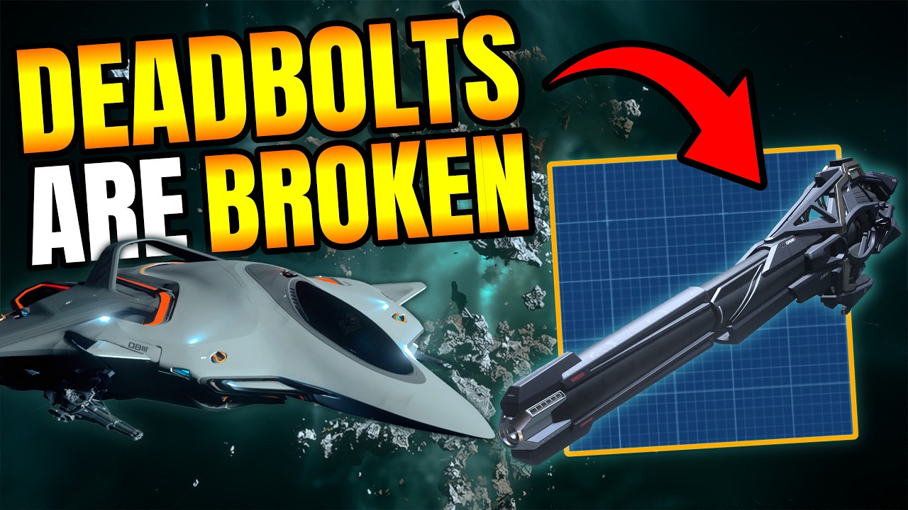 Fastest Way to Unlock All Deadbolt Cannon Blueprints SOLO! Star Citizen 4.8