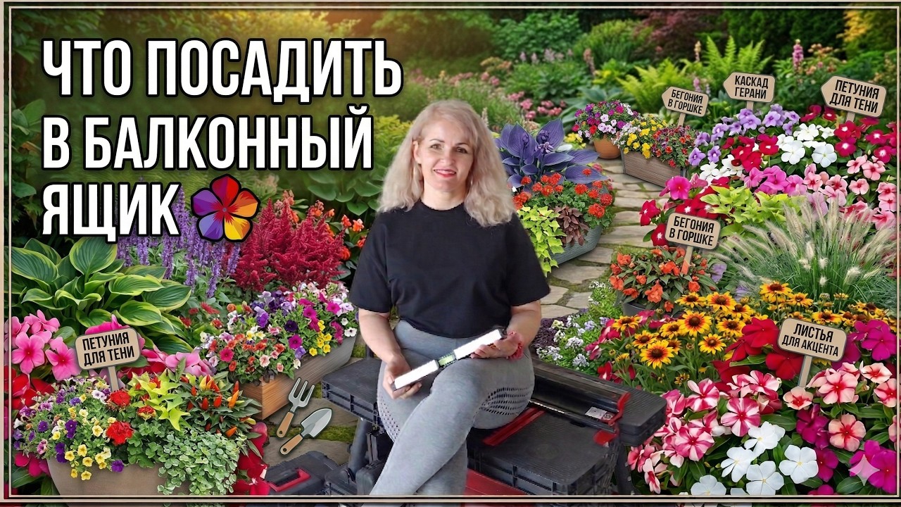 Что посадить в балконный ящик: создаем шикарную цветочную композицию своими руками