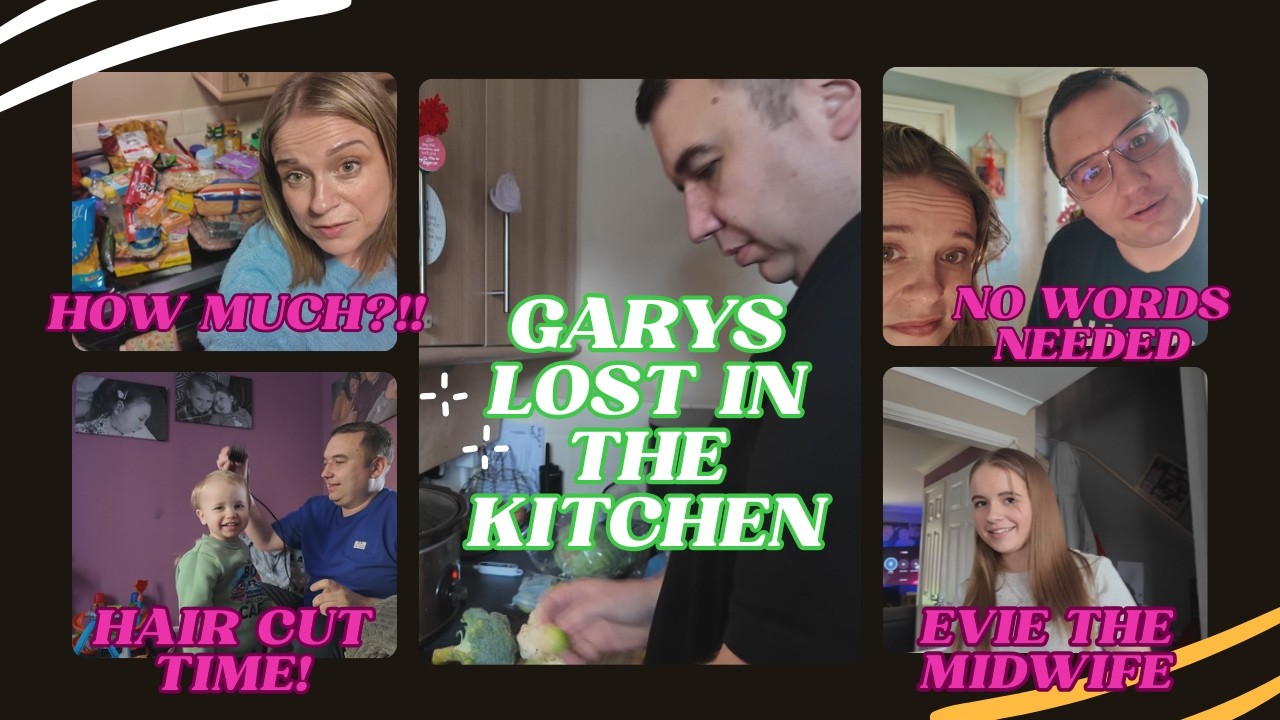Gary Cooks  A Roast, We Do A Tesco Online Shop, Charlie Gets A Trim And Stacey Shares Her Secrets!!