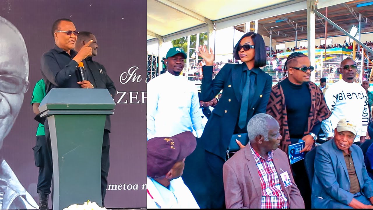 TAZAMA WHOZU NA WEMA SEPETU WALIVYO TAMBULISHWA KWENYE MSIBA BABA WA VUNJA BEI IRINGA