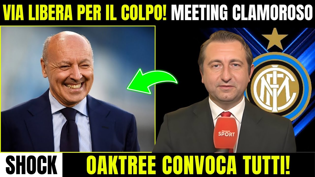 Mercato Inter ✅Accordo Confermato! 8 Addii Shock! Rivoluzione OAKTREE🔥