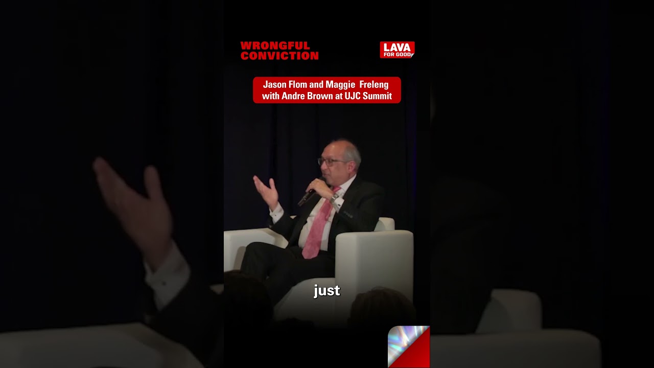 Wrongful Conviction #Podcast -  Jason Flom & Maggie Freleng with Andre Brown (LIVE, UJC Summit 2023)