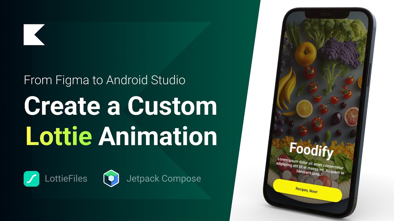 From Figma to Android Studio - Infinite Lottie Animation - Easy Tutorial