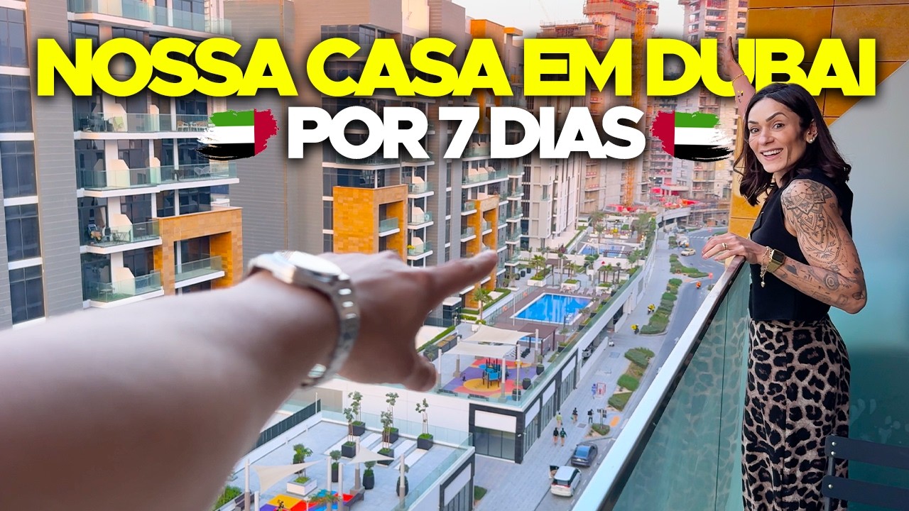 Primeiras horas em DUBAI 2025 -  Amor a primeira vista!