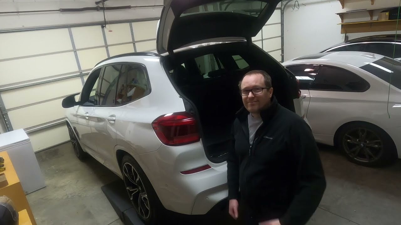 X3M Stealth Hitch Install - Disassembly