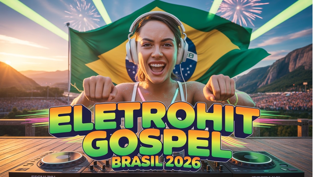 🎧PLAYLIST ELETROHIT GOSPEL BRASIL 2026 🔥 Música Eletrônica Gospel Festival | Avivamento, Fé e Poder
