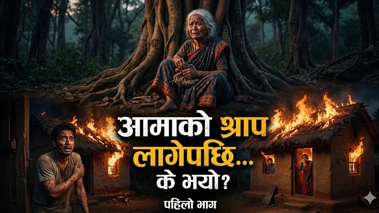 आमाको श्राप लागेपछि के भयो? | Aama ko Shrap | नेपाली लोक कथा  छोराले आमालाई मार्न खोज्दा आफैँ कसरी
