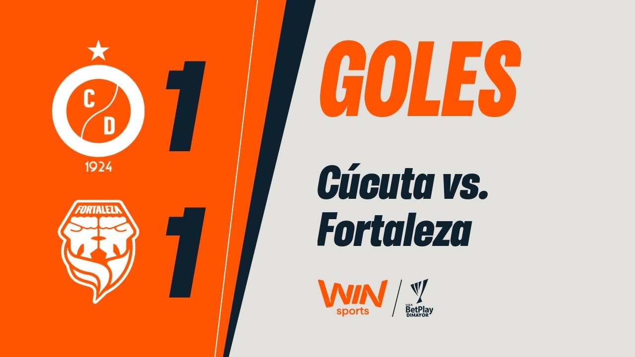 C&uacute;cuta vs. Fortaleza (goles) | Liga BetPlay Dimayor 2026-1 | Fecha 4