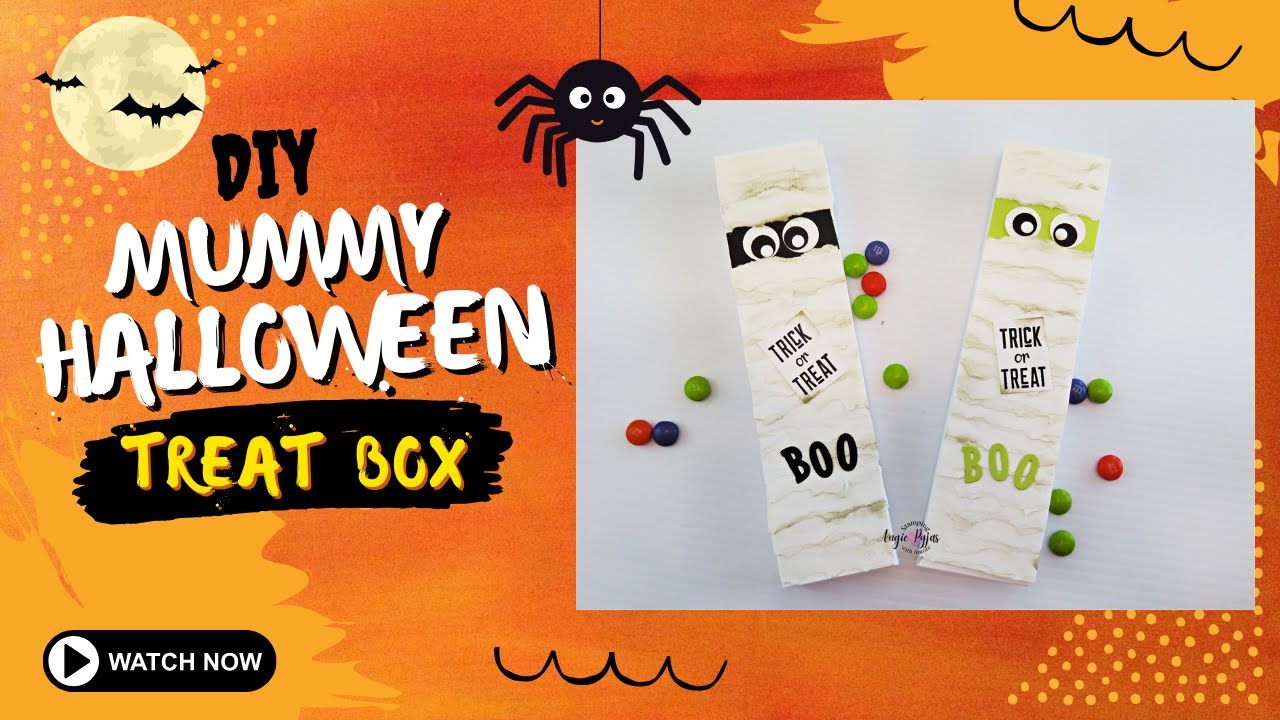 Mummy Halloween Treat Box DIY- The Perfect Spooky Surprise