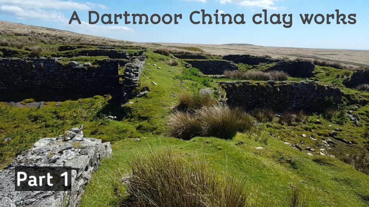 A Dartmoor China clay works
