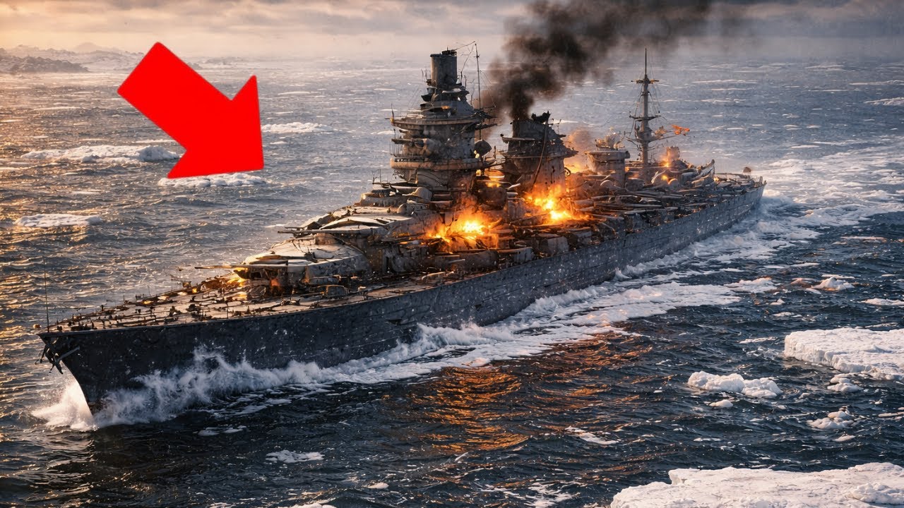 La NOCHE en que el ACERO ALEMÁN se HUNDIÓ para siempre: la CAÍDA brutal del SCHARNHORST
