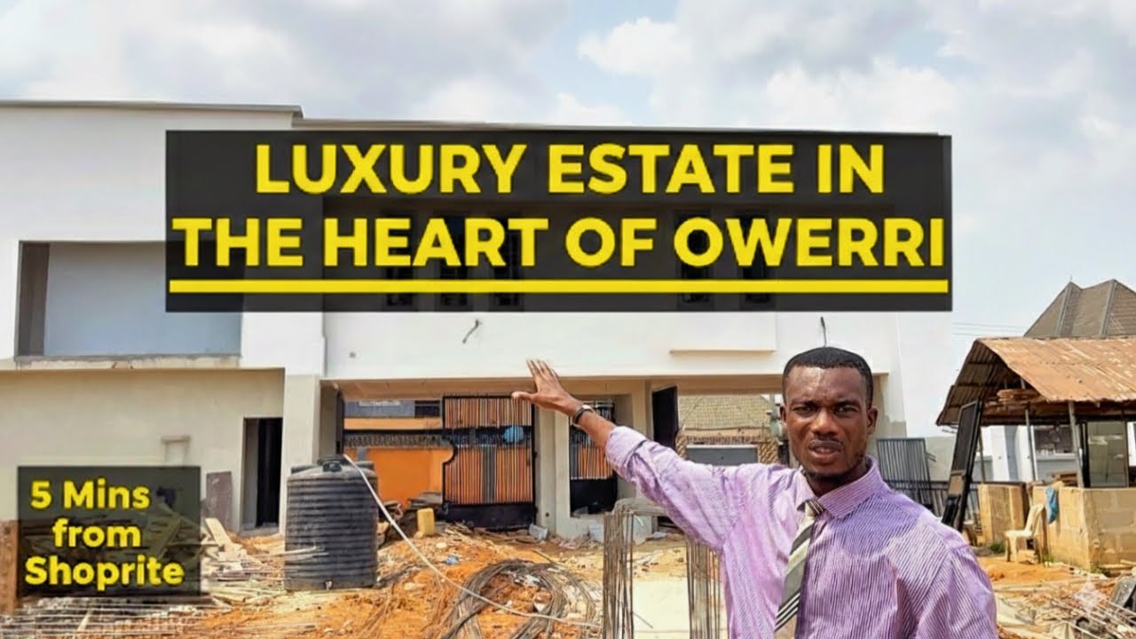 Owerri’s Most Secure Luxury Estate | Premium Buy & Build Land Near Shoprite
