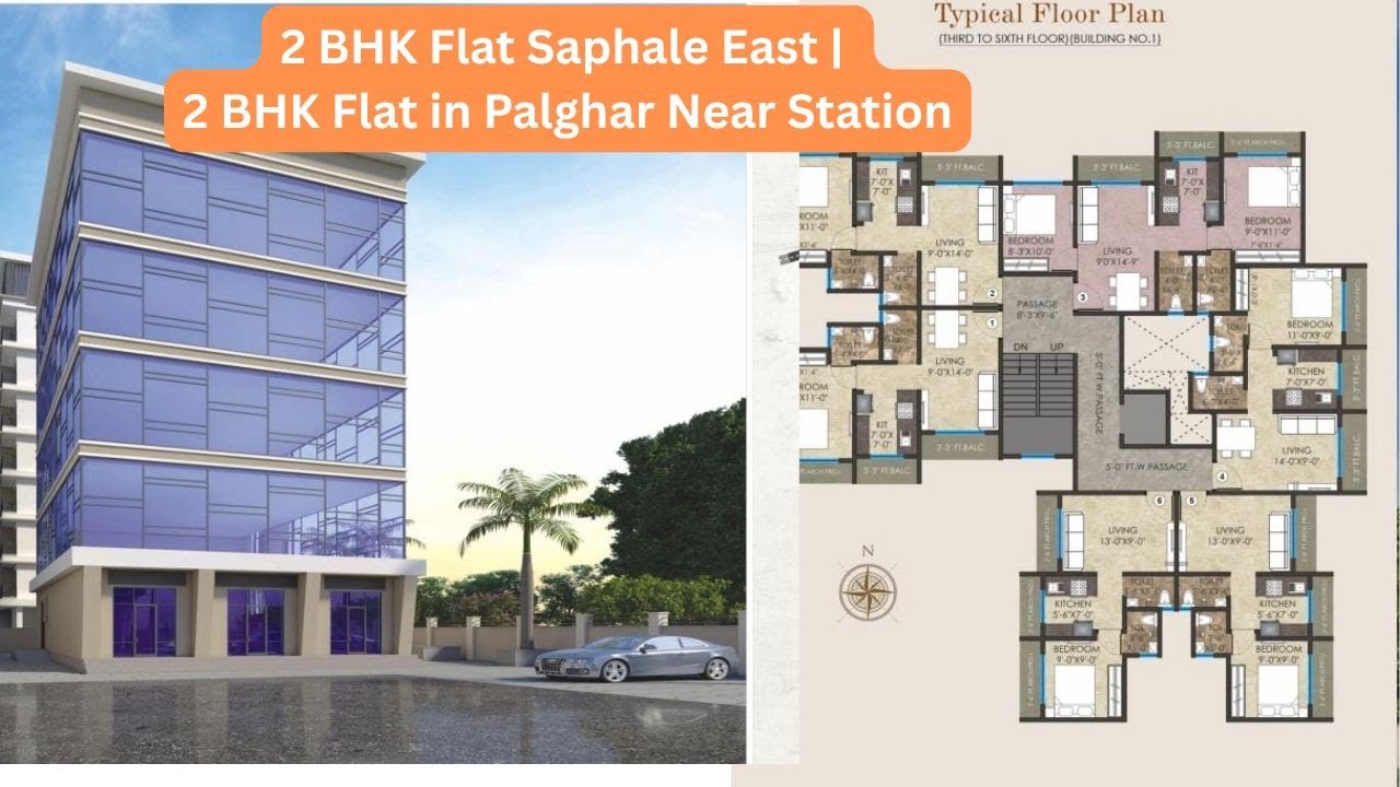 2 BHK Flat Saphale East | 2 BHK Flat in Palghar Near Station